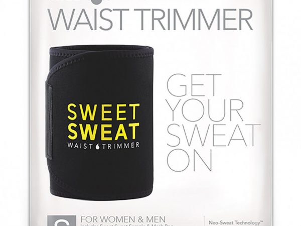 Sports Research, Sweet Sweat, пояс для похудения, маленький, черный и желтый, 1 шт.