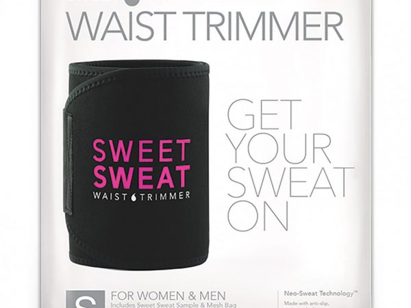 Sports Research, Sweet Sweat, пояс для похудения, маленький, черный и розовый, 1 шт.