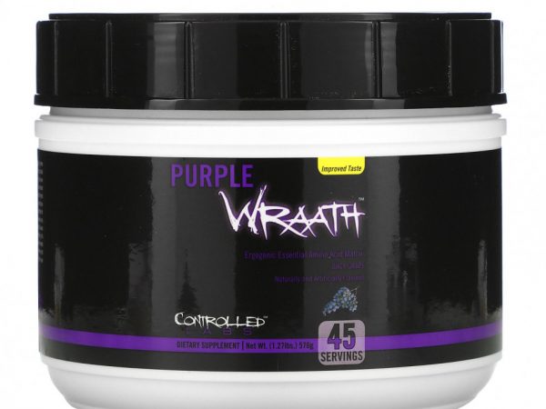 Controlled Labs, Purple Wraath, Juicy Grape, 1.27 lbs (576 g)