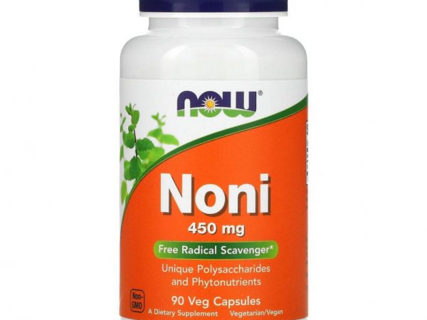 NOW Foods, Нони, 450 мг, 90 растительных капсул