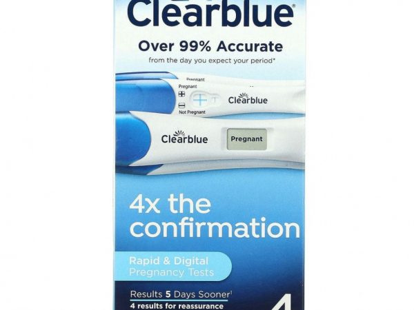 Clearblue, Быстрые и цифровые тесты на беременность, 4 теста