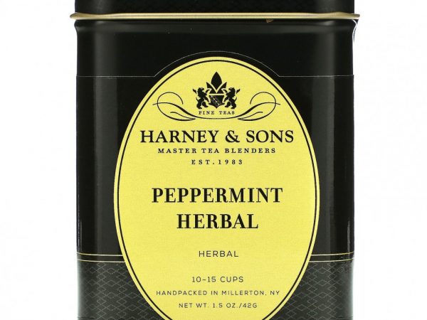 Harney & Sons, Травяной чай с перечной мятой, 42 г (1,5 унции)