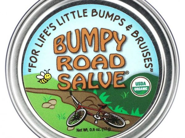 Sierra Bees, Bumpy Road Salve, мазь от ушибов, 17 г (0,6 унции)