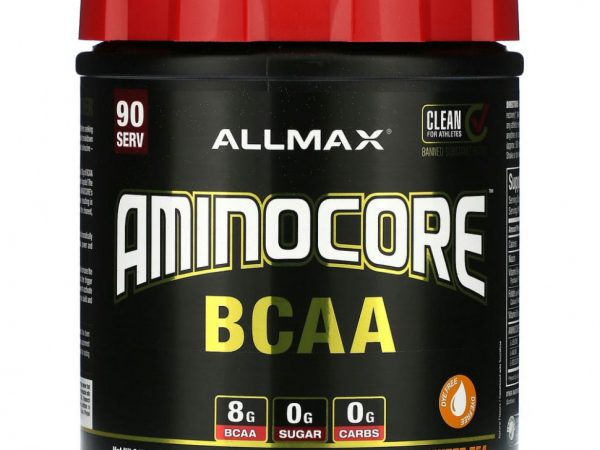 ALLMAX, Amino Core BCAA, сладкий чай, 945 г (2,1 фунта)