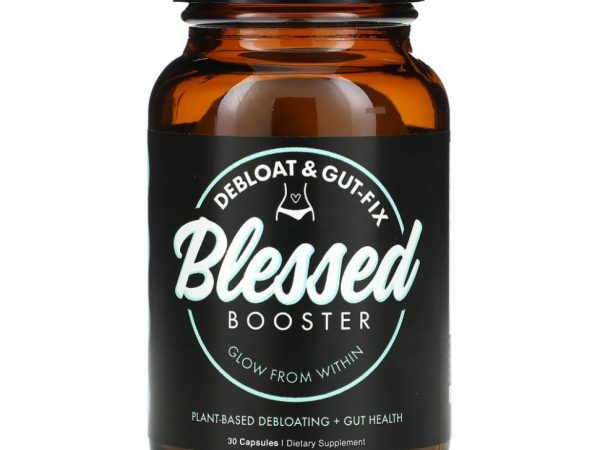 Blessed, Debloat & Gut-Fix Booster, 30 капсул