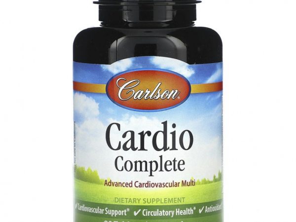 Carlson, Cardio Complete, комплекс для сердечно-сосудистой системы, 90 таблеток