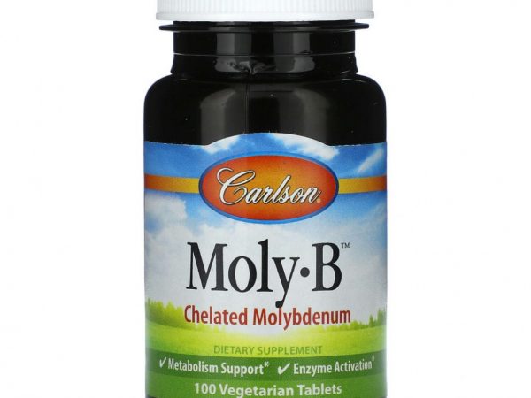 Carlson, Moly-B, 100 вегетарианских таблеток