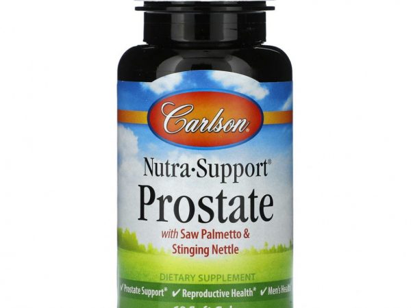 Carlson, Nutra-Support Prostate, 60 мягких таблеток