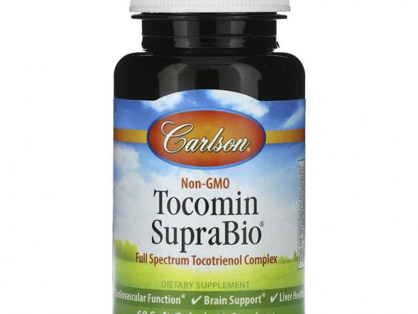 Carlson, Tocomin SupraBio, 60 мягких таблеток