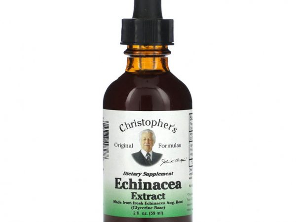 Christopher's Original Formulas, Экстракт эхинацеи, глицериновая основа, 59 мл (2 жидк. Унции)