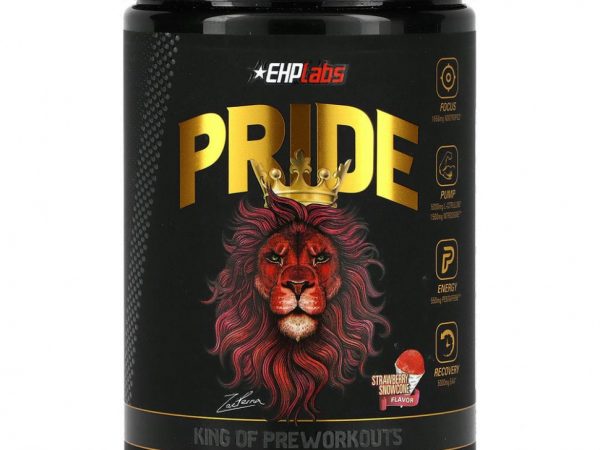 EHPlabs, Pride, предтренировочный комплекс, шишка со вкусом клубники, 374 г (13,2 унции)