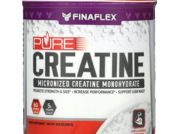 Finaflex, чистый креатин в порошке, без вкусовых добавок, 300 г (10,6 унции)