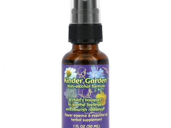 Flower Essence Services, Kinder Garden, без спирта, 30 мл (1 унция)