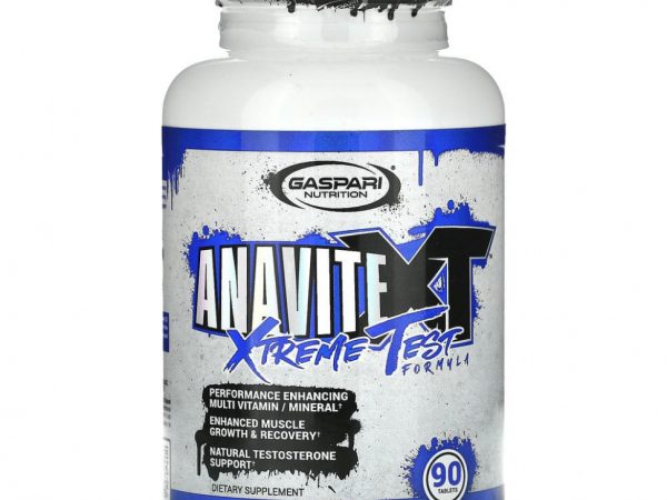 Gaspari Nutrition, Anavite Xtreme Test Formula`` 90 таблеток