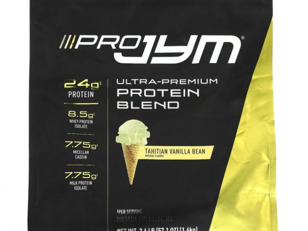 JYM Supplement Science, Протеиновая смесь ультрапремиального качества, стручки таитянской ванили, 1,6 кг (3,6 фунта)
