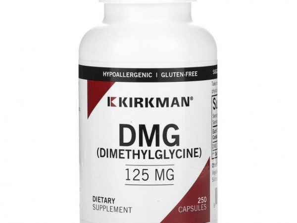 Kirkman Labs, ДМГ (диметилглицин), 125 мг, 250 капсул