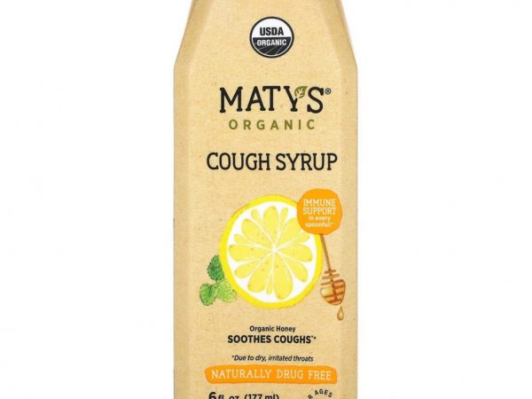 Maty's, Органический сироп от кашля, для детей от 12 лет, 177 мл (6 жидк. Унций)