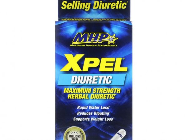 MHP, XPEL, Maximum Strength Herbal Diuretic, 80 Capsules