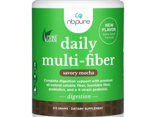 NB Pure, Daily Multi-Fiber, пикантный мокко, 372 г