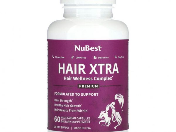 NuBest, Hair Xtra, 60 вегетарианских капсул