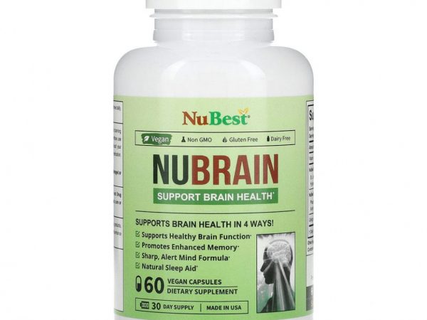 NuBest, Nubrain`` 60 веганских капсул