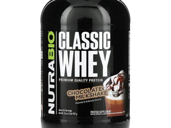 Nutrabio Labs, Classic Whey Protein, шоколадный молочный коктейль, 907 г (2 фунта)