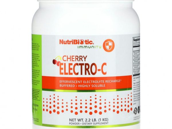 NutriBiotic, Immunity, Cherry Electro-C, 1 кг (2,2 фунта)
