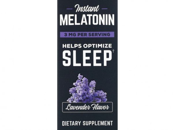 Onnit, Мелатонин быстрого приготовления, лаванда, 3 мг, 29 мл (1 жидк. Унция)