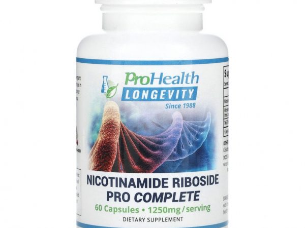 ProHealth Longevity, Никотинамид рибозид про полный, 60 капсул