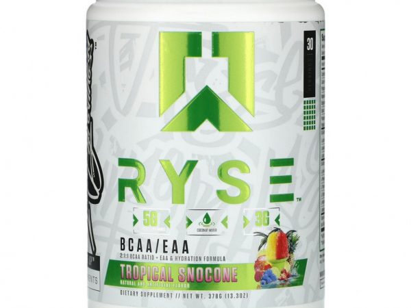 Ryse Supps, BCAA / EAA, тропический снокон, 378 г (13,3 унции)
