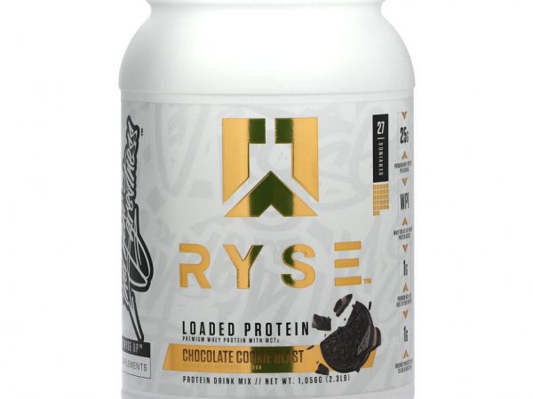 Ryse Supps, Добавленный протеин, шоколадное печенье, 1056 г (2,3 фунта)