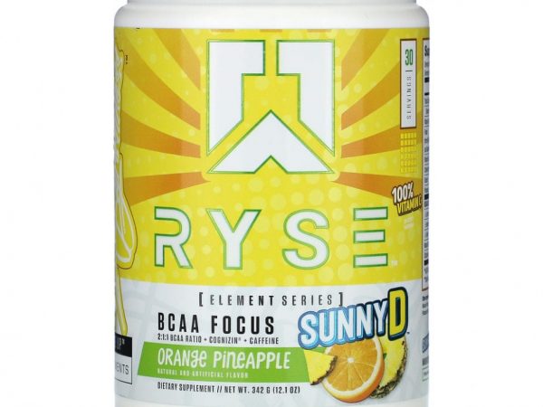 Ryse Supps, Element Series, BCAA Focus, Sunny D, апельсиновый ананас, 342 г (12,1 унции)