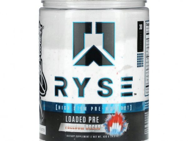 Ryse Supps, Loaded Pre, Freedom Rocks, 420 г (14,8 унции)