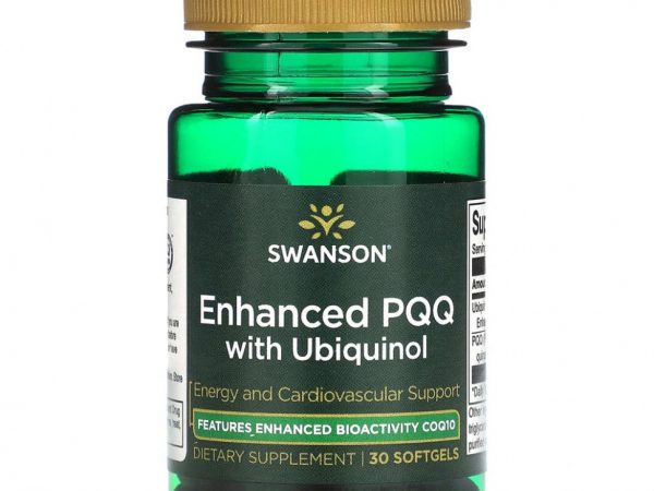 Swanson, Улучшенный PQQ с убихинолом, 30 мягких таблеток