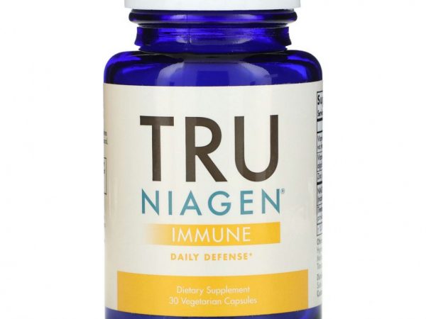 Tru Niagen, Immune, Daily Defense, 30 вегетарианских капсул