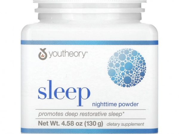 Youtheory, Sleep, ночной порошок, 130 г (4,58 унции)