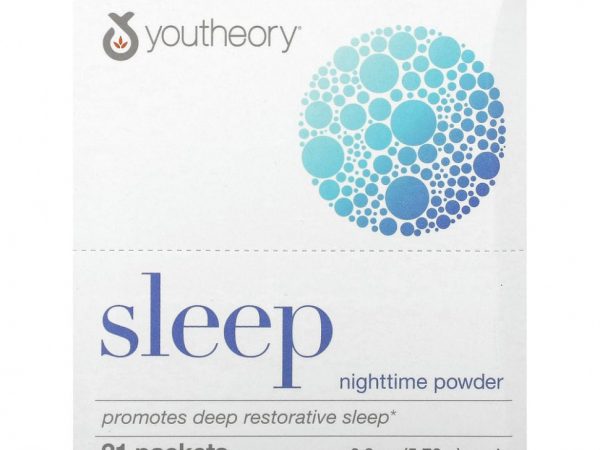Youtheory, Sleep, ночной порошок, 21 пакетик по 5,73 г (0,2 унции)