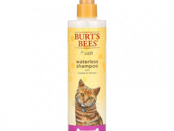 Burt's Bees, Waterless Shampoo for Cats, Apple & Honey, 10 fl oz (296 ml)