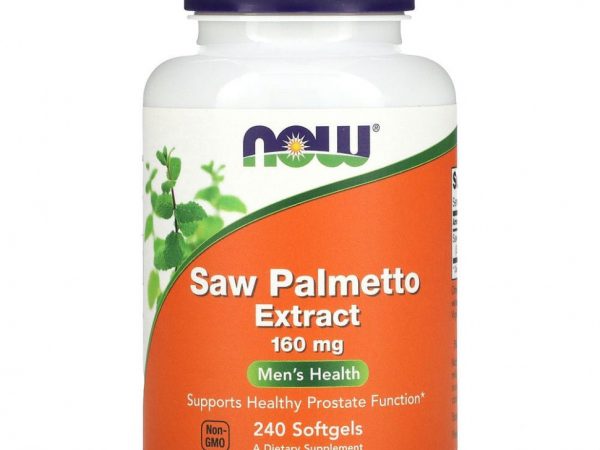 NOW Foods, экстракт серенои, 160 мг, 240 капсул