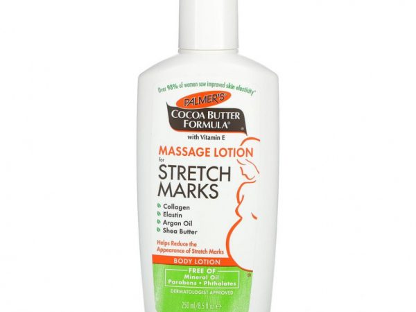 Palmer's, Cocoa Butter Formula, лосьон для тела, массажный лосьон против растяжек, 250 мл (8,5 жидк. унции)