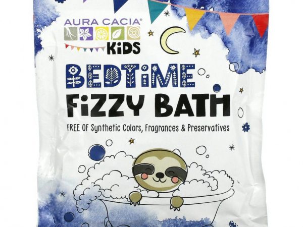 Aura Cacia, Kids, газированная ванна перед сном, 70,9 г (2,5 унции)