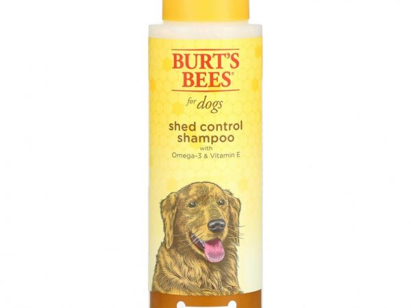 Burt's Bees, Шампунь для собак с омега-3 и витамином E, 473 мл (16 жидк. Унций)