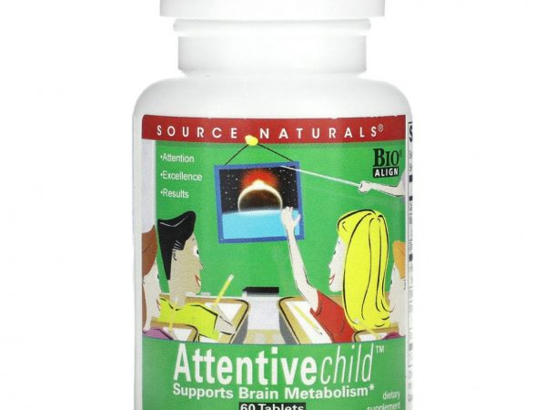 Source Naturals, Attentive Child, 60 таблеток