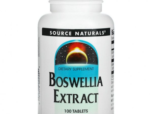 Source Naturals, Экстракт босвеллии, 100 таблеток