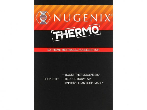 Nugenix, Thermo, экстремальный ускоритель метаболизма, 60 капсул