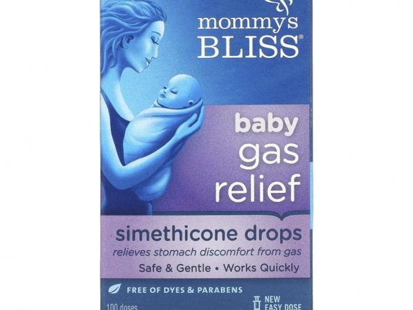 Mommy's Bliss, средство от дискомфорта при газообразовании, симетиконовые капли, от рождения, 30 мл (1 жидк. унция)