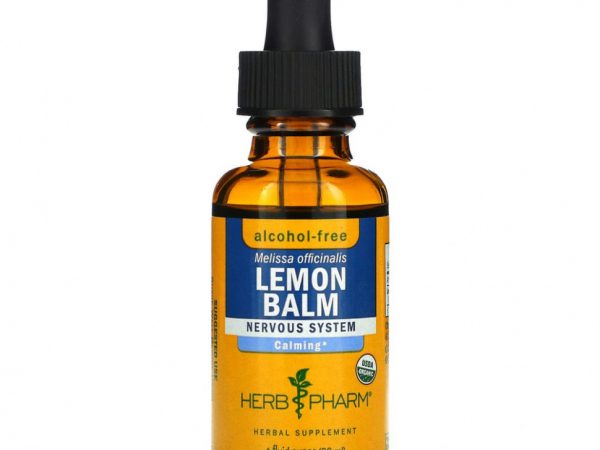 Herb Pharm, Лимонный бальзам, без спирта, 1 ж. унц. (30 мл)