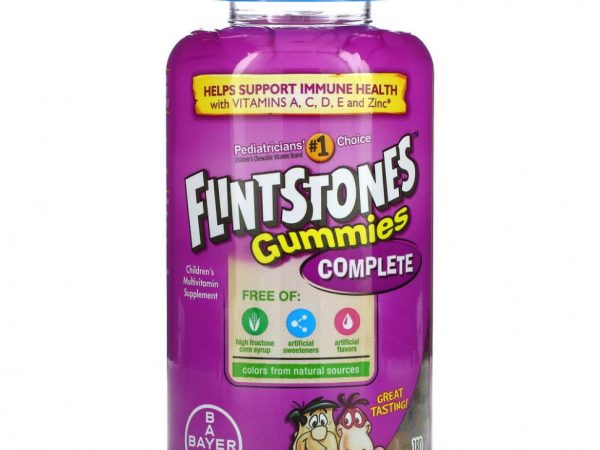Flintstones, Complete, мультивитамин для детей, 180 жевательных конфет