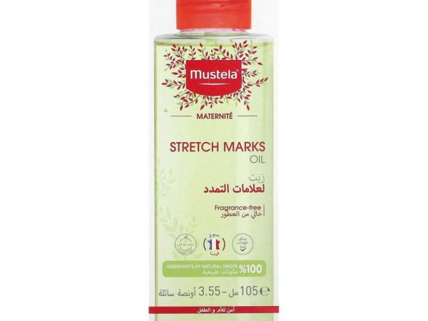 Mustela, масло против растяжек, без отдушки, 105 мл (3,55 жидк. унции)