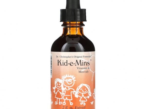 Christopher's Original Formulas, Kid-e-Mins, витамины и минералы, 2 жидких унции